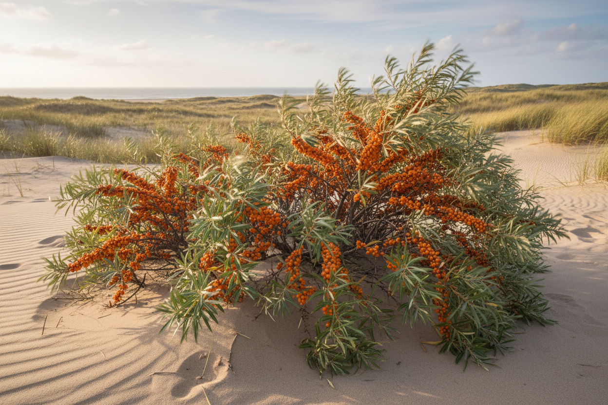 duindoorn in de natuur
