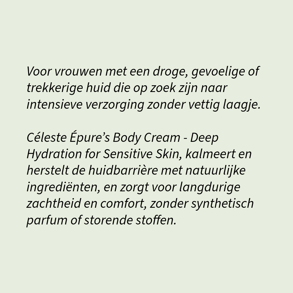 Body Cream - Deep Hydration for Sensitive Skin