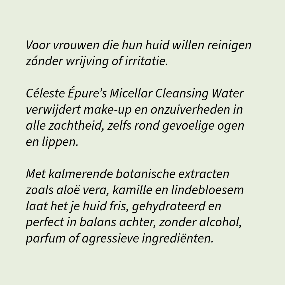 Micellar Cleansing Water