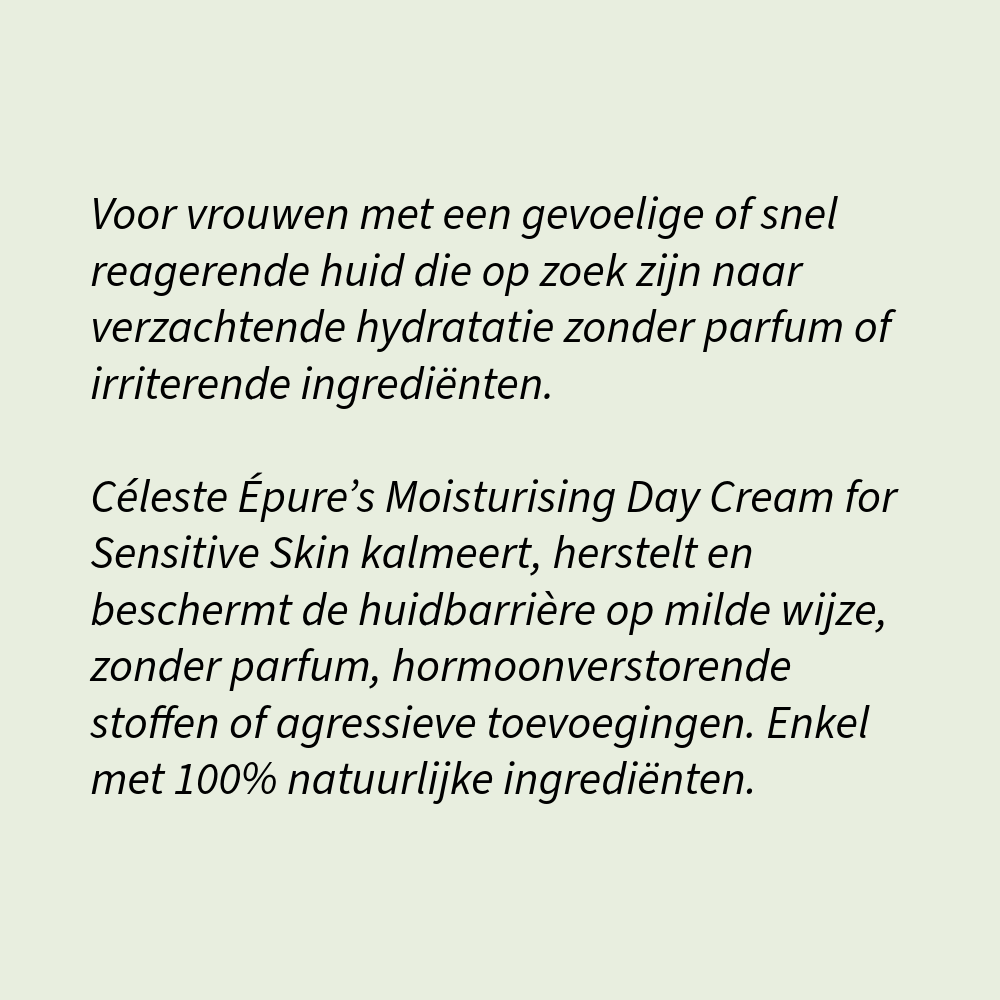 Moisturising Day Cream For Sensitive Skin